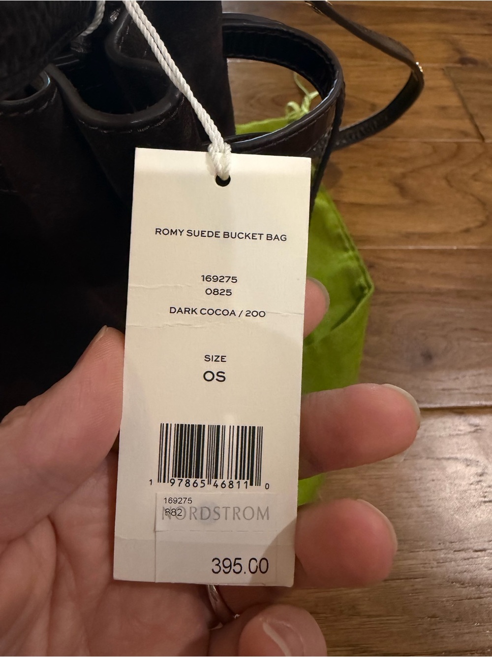 Tory Burch Romy Suede Bucket Bag - Picture 6 of 6